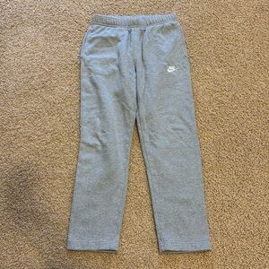 Nike Grey Wide Leg Sweatpants